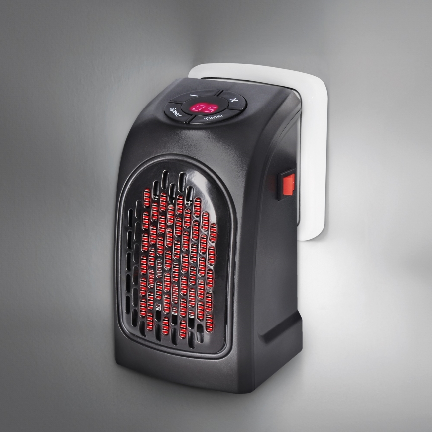 Mini presa ventilatore con un elemento riscaldante in ceramica 350W/230V