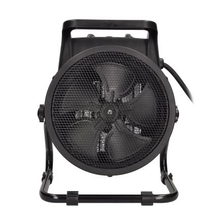 Ventilateur sur pied avec un élément chauffant en céramique 3000W/230V noir