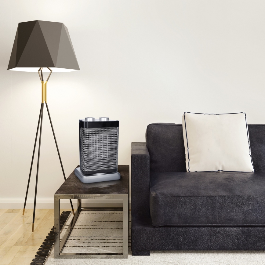 Ventilateur colonne avec élément chauffant 1500W/230V