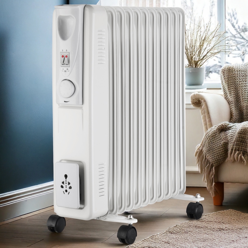 Ölradiator mit 11 Rippen, 1000/1500/2500 W, 230 V