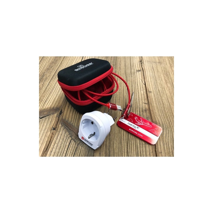 Adaptateur de voyage pour la Suisse 230V