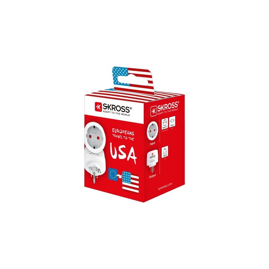 Adattatore da viaggio USA 15A