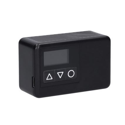 Compressore tascabile digitale 500 mAh 5V nero