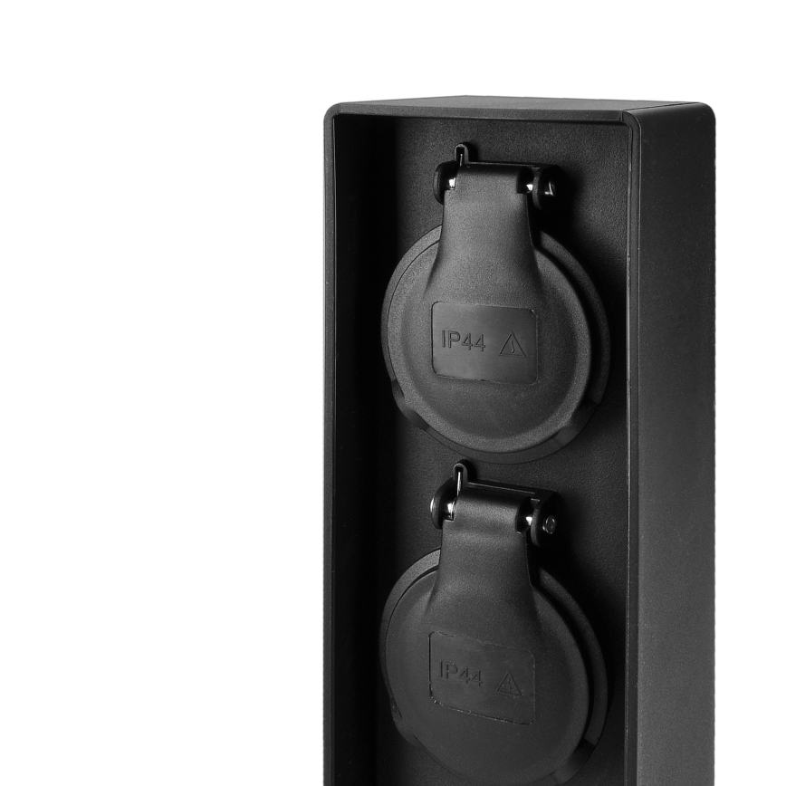 Multipresa verticale da esterno 2Z 230V IP44