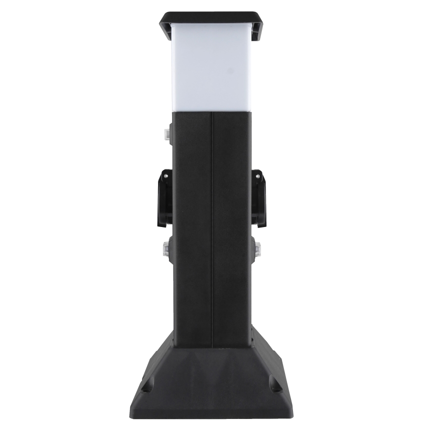 Lampada da esterno con 2 prese 1xE14/15W/230V IP44 nero