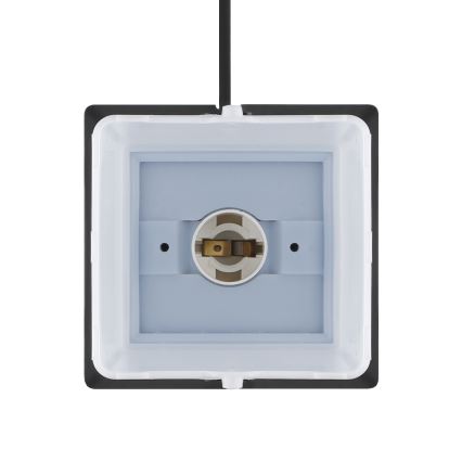 Lampada da esterno con 2 prese 1xE14/15W/230V IP44 nero