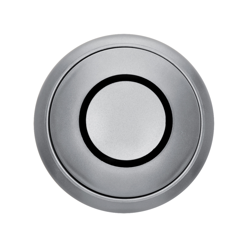 Colonna per tavolo con ricarica wireless Qi 3x230V + 1xUSB-A + 1xUSB-C argento/nero