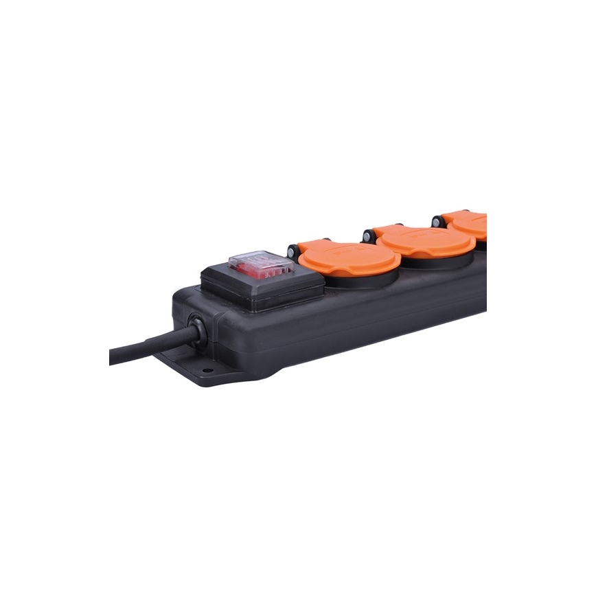 Cavo di prolunga con interruttore 4P 5m IP44