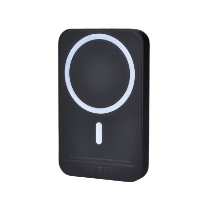 Batterie portative 5000 mAh Magsafe noir