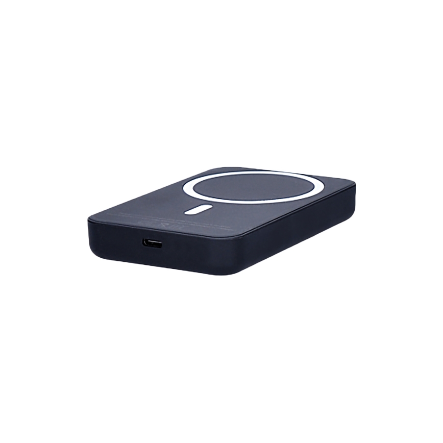 Batterie portative 5000 mAh Magsafe noir