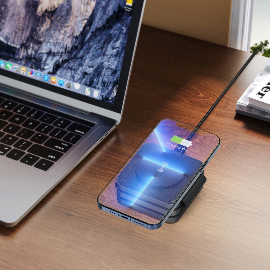 Caricatore wireless 3-in-1 da 15 W