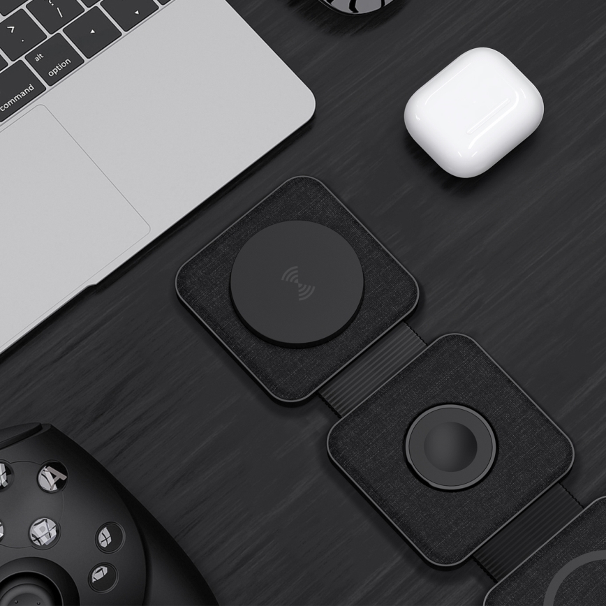 Caricatore wireless 3-in-1 da 15 W