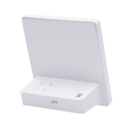 Thermomètre numérique 5V/2xAAA + 2xAAA blanc