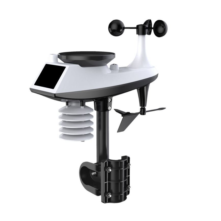 Stazione meteo professionale con display LCD a colori 2xAA Wi-Fi Tuya
