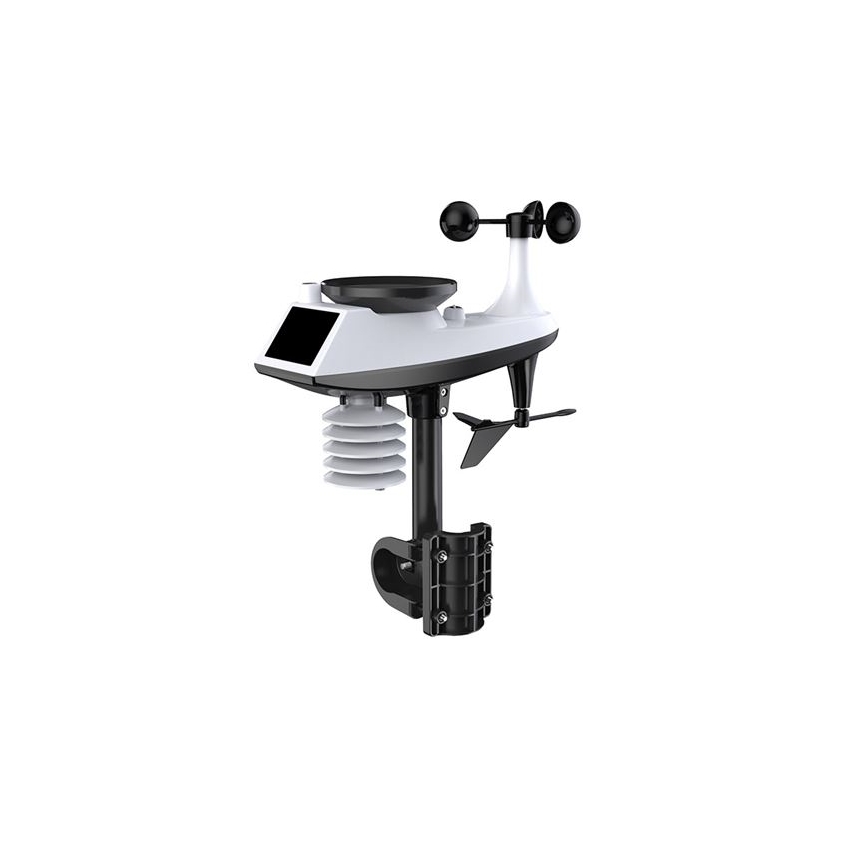 Professionelle Wetterstation mit LCD-Display 5V/2xAA + 3xAAA Wi-Fi