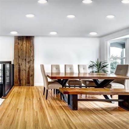 Faretto LED da incasso 12W/230V, 3000/4000/6000K, Ø 17 cm, bianco