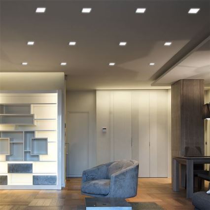 LED Panneau encastré LED/24W/230V 3000/4000/6000K 30x30 cm blanc