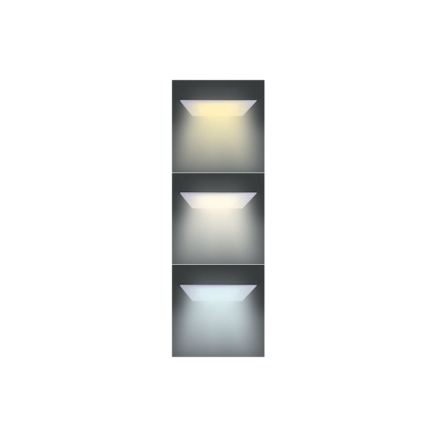 Lampada da incasso LED/6W/230V 3000/4000/6000K 12x12 cm bianca