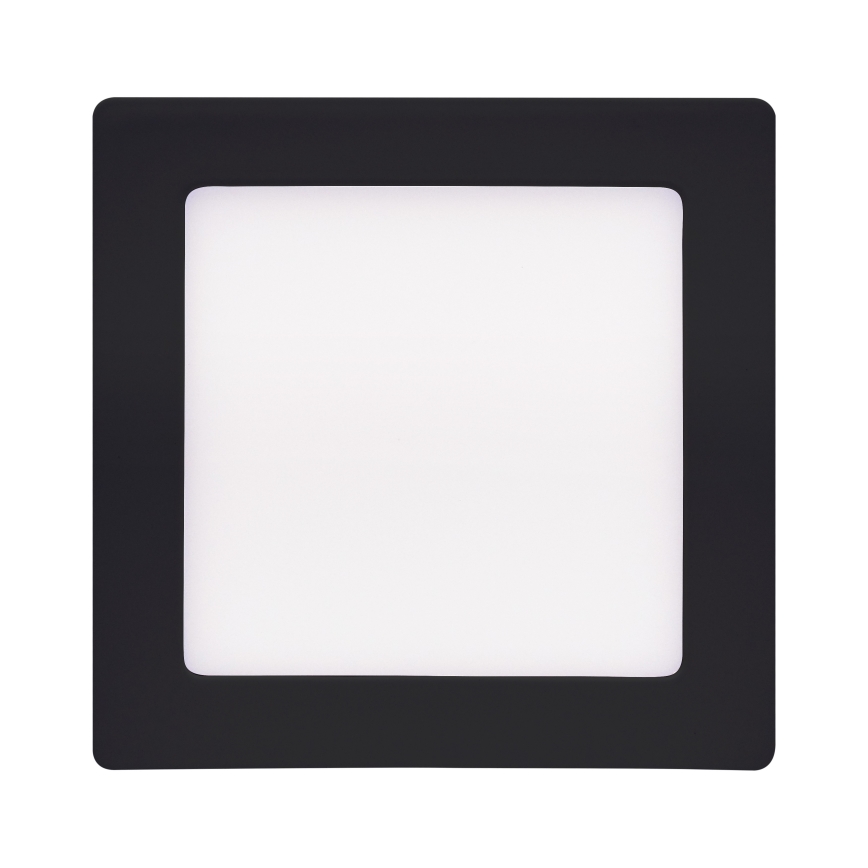 Plafonnier LED/12W/230V 3000/4000/6000K noir angulaire