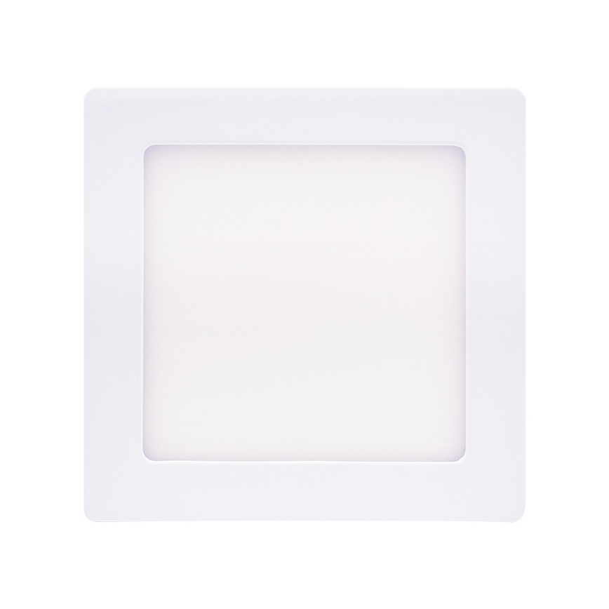 Plafonnier LED/12W/230V 3000/4000/6000K 17x17 cm blanc