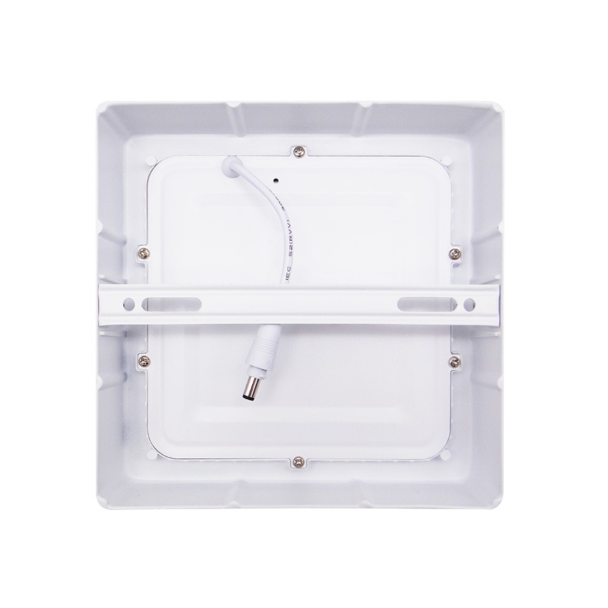 Plafonnier LED/12W/230V 3000/4000/6000K 17x17 cm blanc