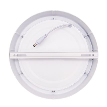 Plafoniera LED 18W/230V 3000/4000/6000K Ø 22,5 cm bianca