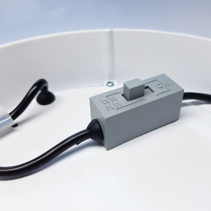Plafonnier LED/18W/230V 3000/4000/6000K 22,5x22,5 cm blanc