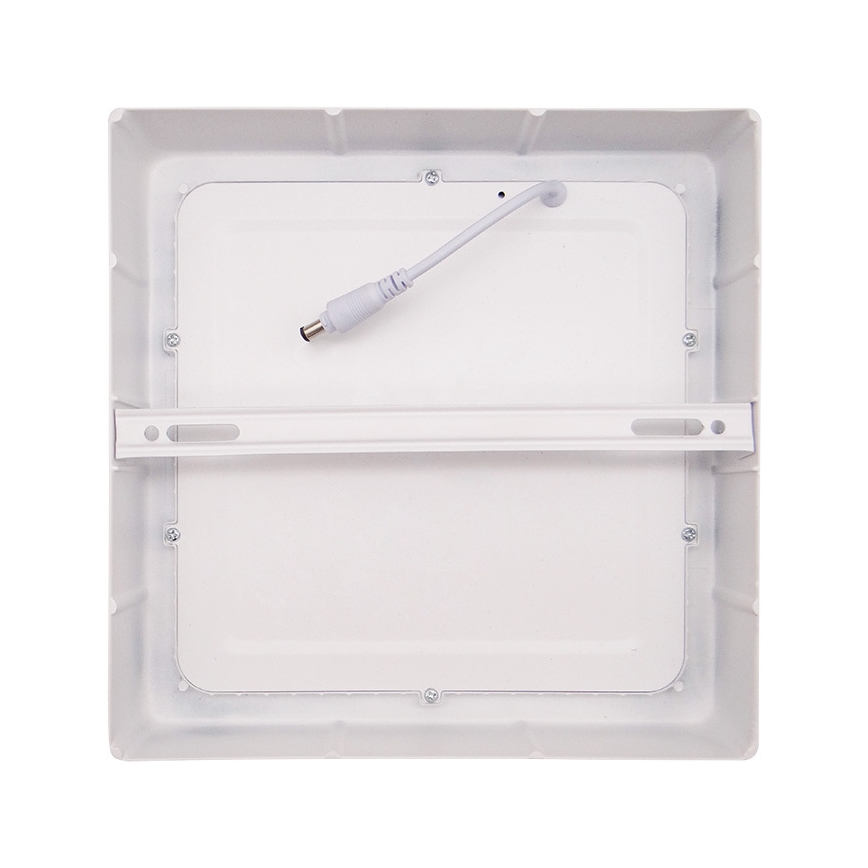 Plafonnier LED/18W/230V 3000/4000/6000K 22,5x22,5 cm blanc