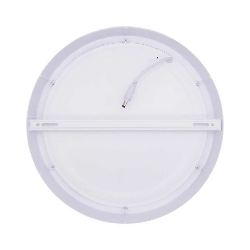 Plafonnier LED/24W/230V 3000/4000/6000K Ø 30 cm blanc