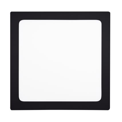 LED Plafoniera LED/24W/230V 3000/4000/6000K nero angolare