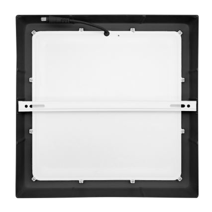 LED Plafoniera LED/24W/230V 3000/4000/6000K nero angolare