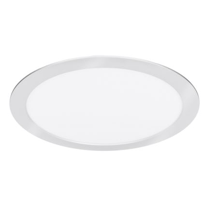 LED-Aufbau-/Einbau-Panel 2-in-1 24W/230V 3000/4000/6000K Ø 30 cm IP54 silber