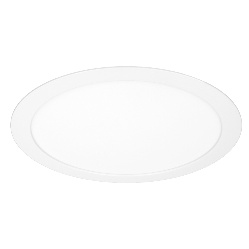 Pannello LED a plafone/da incasso 2-in-1 24W/230V 3000/4000/6000K Ø 30 cm IP54 bianco