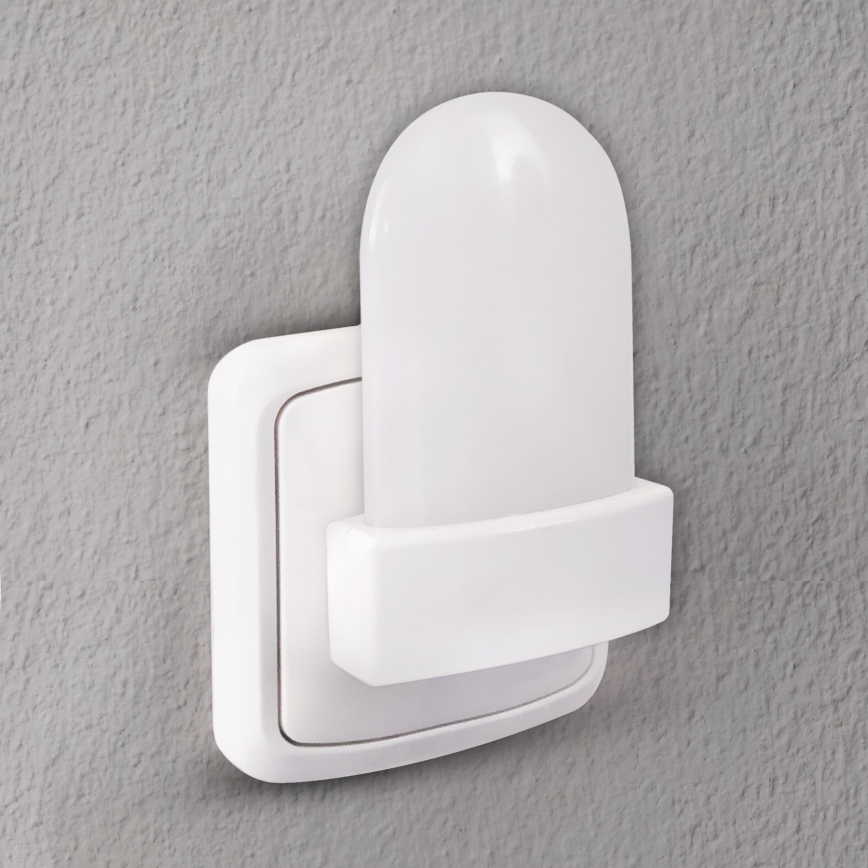 Lampada di orientamento LED RGB con sensore LED/0,5W/230V