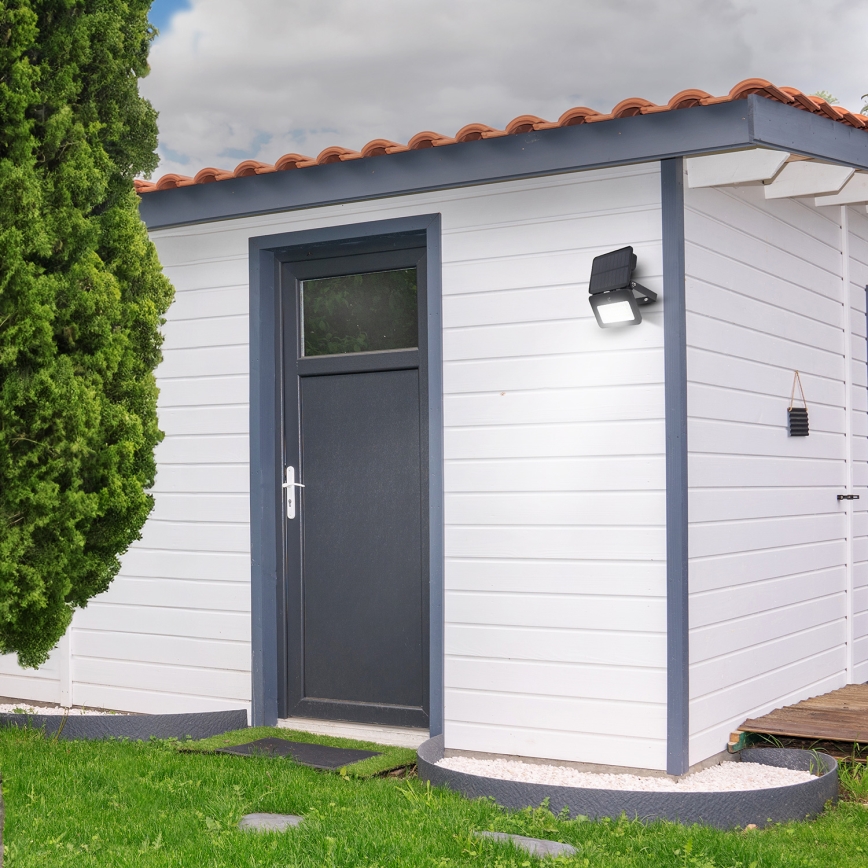 Faretto solare dimmerabile a LED con sensore di movimento e crepuscolare LED/6W/3,7V 2200 mAh 3000/4000/6500K IP65