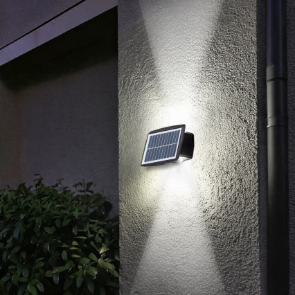 Applique murale solaire LED 3,7 V IP44 1200 mAh