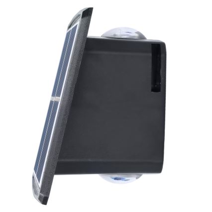 LED Lampada da parete solare LED/3,7V IP44 1200 mAh