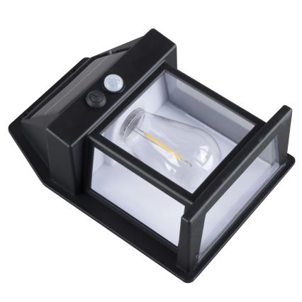 Lanterna solare dimmerabile a LED con sensore, 3,7 V, IP44, 1200 mAh