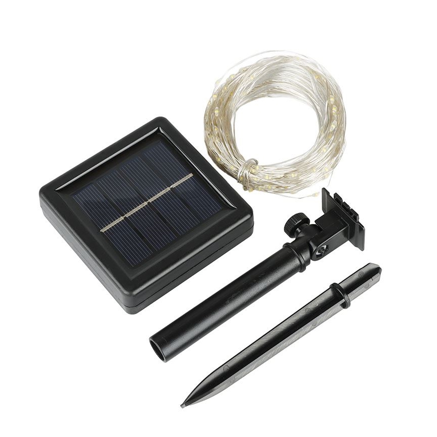 Catena luminosa decorativa solare a LED/3,7V 800 mAh 22 m