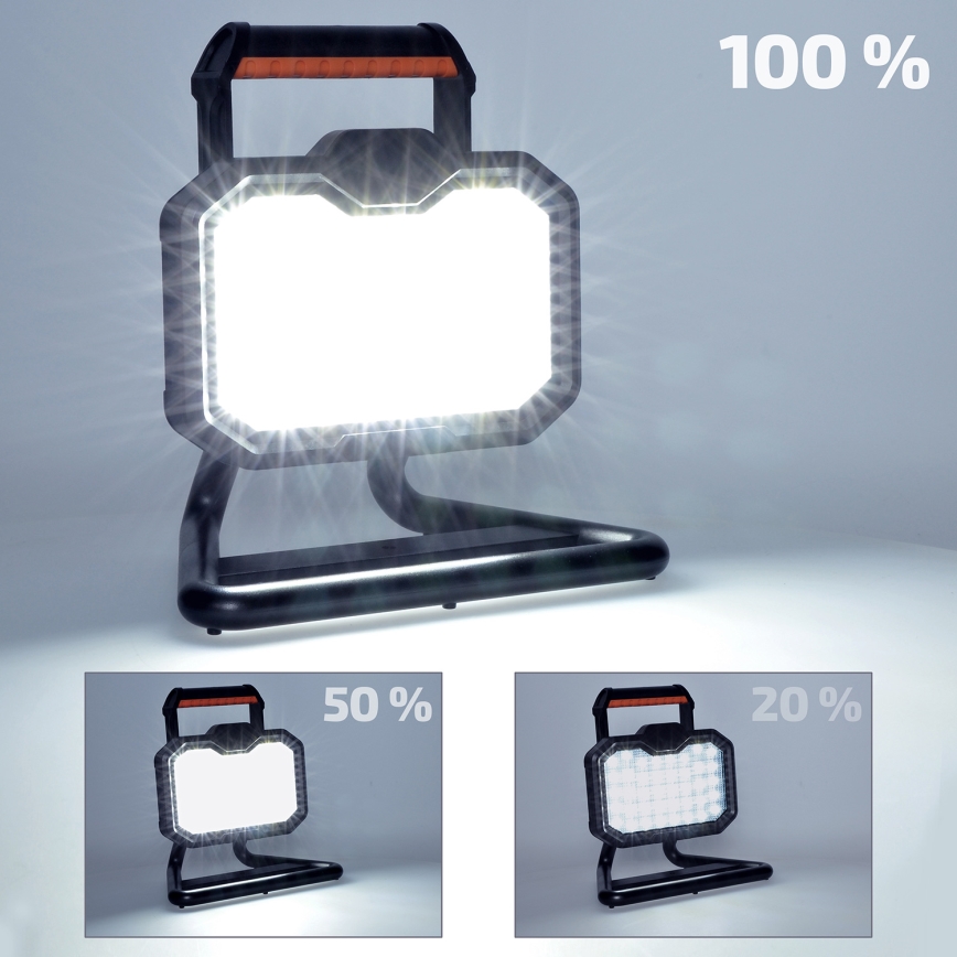LED Proiettore ricaricabile dimmerabile LED/20W/4400 mAh 4000K IP54