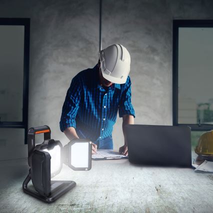 Proiettore LED dimmerabile ricaricabile LED/30W/6600 mAh 4000K IP54