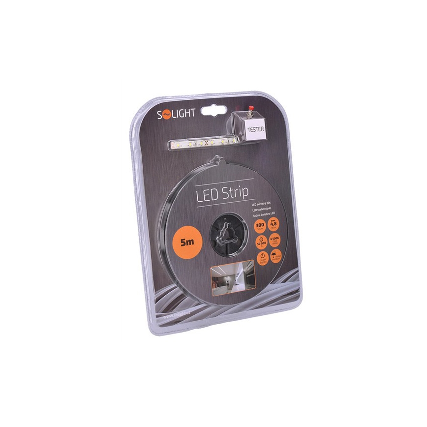 Striscia LED da bagno 24W/12V 5m IP65