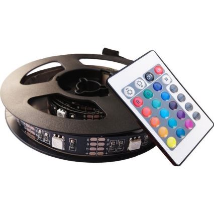 KIT 2x Striscia LED RGB per TV con telecomando LED/USB 2x50cm