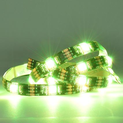 LED RGB Striscia dimmerabile per TV LED/6W/5V Wi-Fi Tuya + telecomando