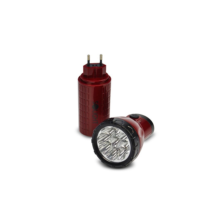 LED wiederaufladbare Taschenlampe 9xLED/4V