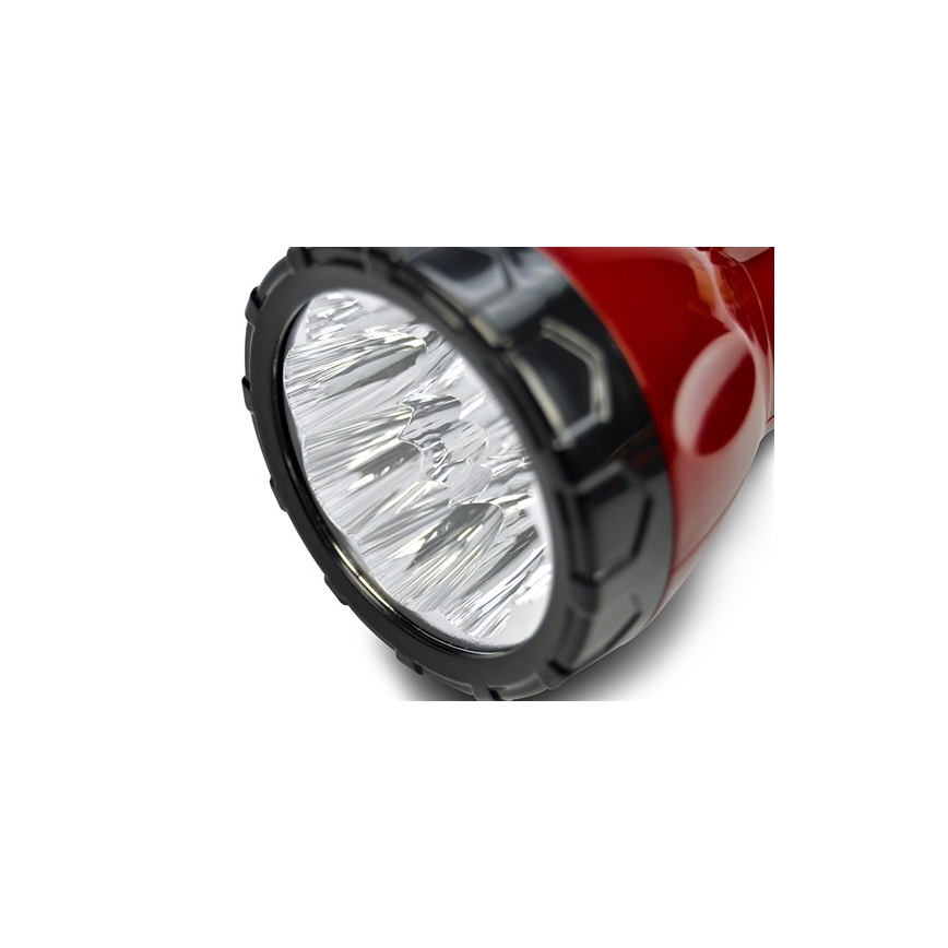 LED wiederaufladbare Taschenlampe 9xLED/4V