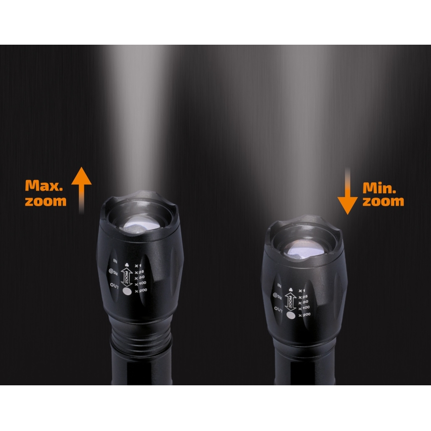 LED Torcia ricaricabile LED/Li-Ion 5V