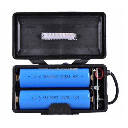 Lampada frontale LED ricaricabile LED/USB 2200mAh IP44
