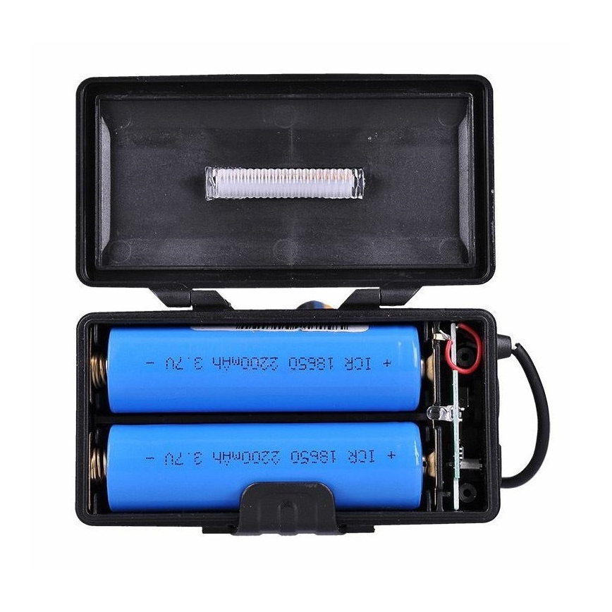 Lampada frontale LED ricaricabile LED/USB 2200mAh IP44