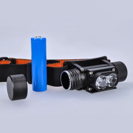 Lampe frontale rechargeable LED/2200 mAh 3,7V IP44